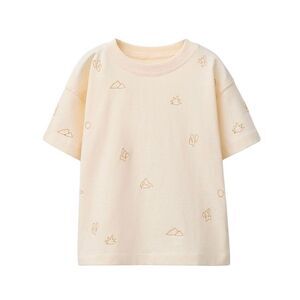 Zara Kids Embroidered Boho Graphic Tee Size 2T